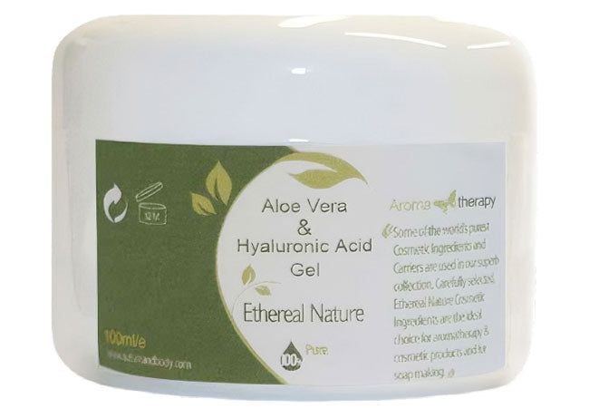 Aloe Vera Gel with Hyaluronic – Natural moisturizing gel for face and body