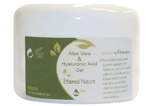 Aloe Vera Gel with Hyaluronic – Natural moisturizing gel for face and body