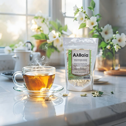 Organic Marshmallow – soothing herbal remedy for stomach & urinary health