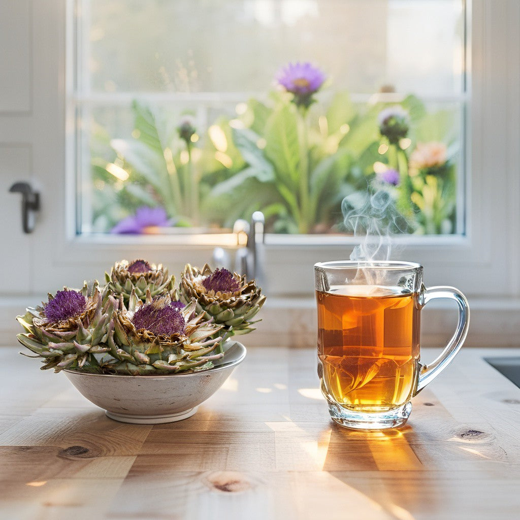 Artichoke Cynara cardunculus herb – natural liver and cholesterol remedy