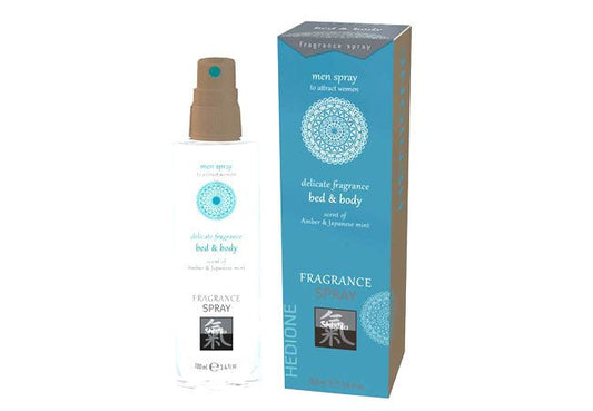 Bed & Body Men – Amber and Japanese Mint Fragrance