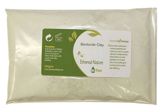 Bentonite Clay – Volcanic ash clay for detoxifying face masks and skincare