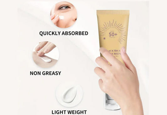 Sunscreen with Black Rice & Probiotics | Natural SPF Protection