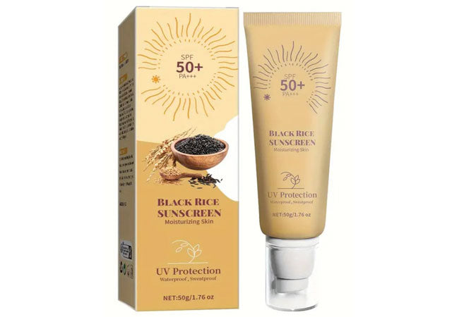 Sunscreen with Black Rice & Probiotics | Natural SPF Protection
