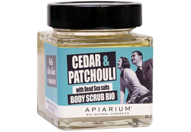 Body Scrub Cedar & Patchouli | Απολέπιση με Φυσικά Έλαια
