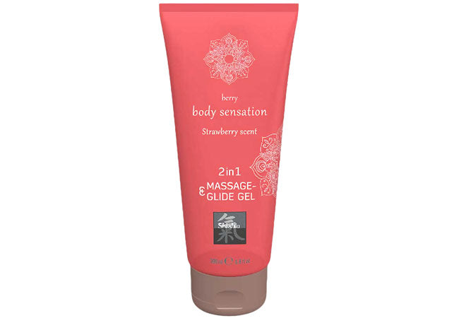 Body Sensation Strawberry – Τζελ Μασάζ με Άρωμα Φράουλας για Αισθησιακές Αποδράσεις.
