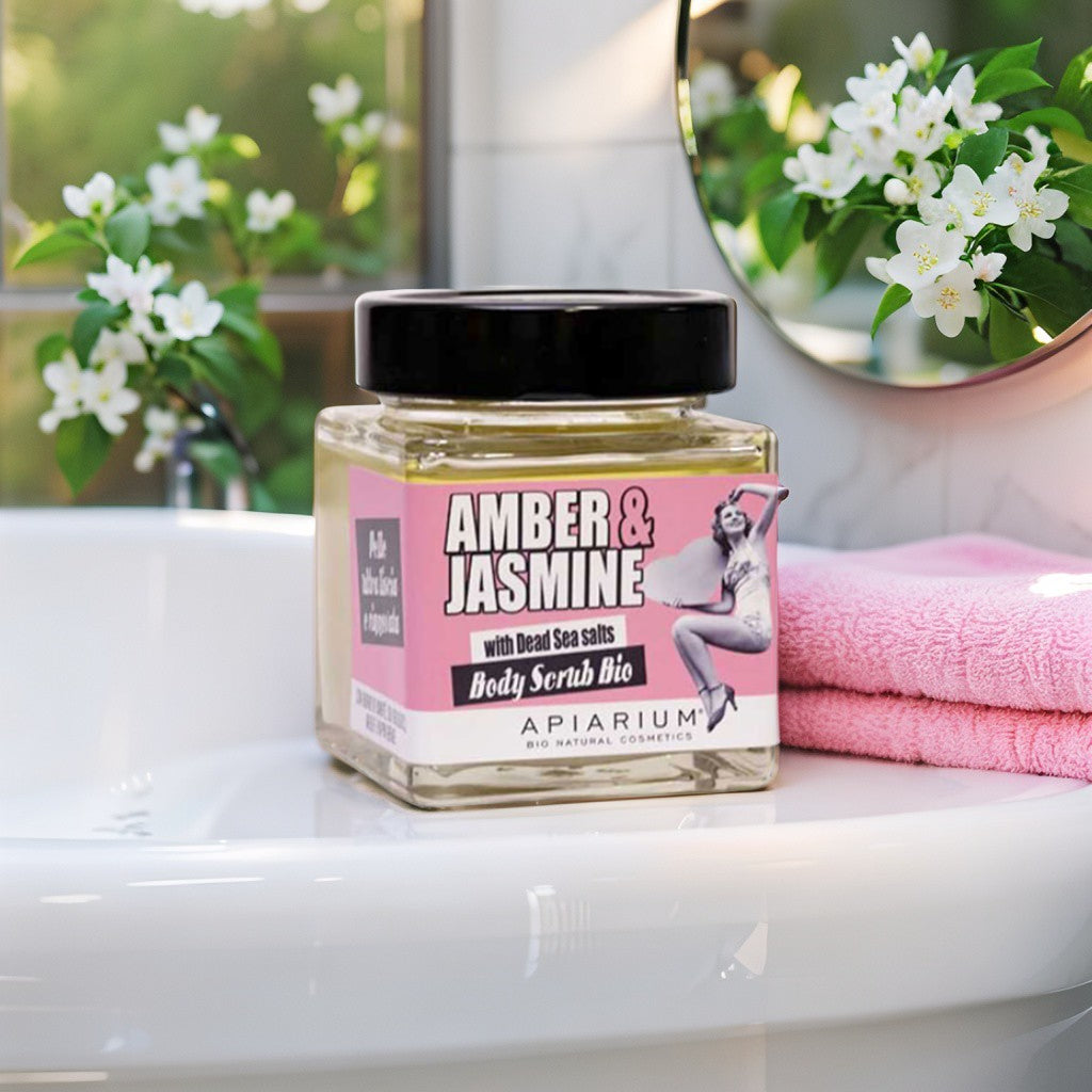 Body Scrub Amber and Jasmine