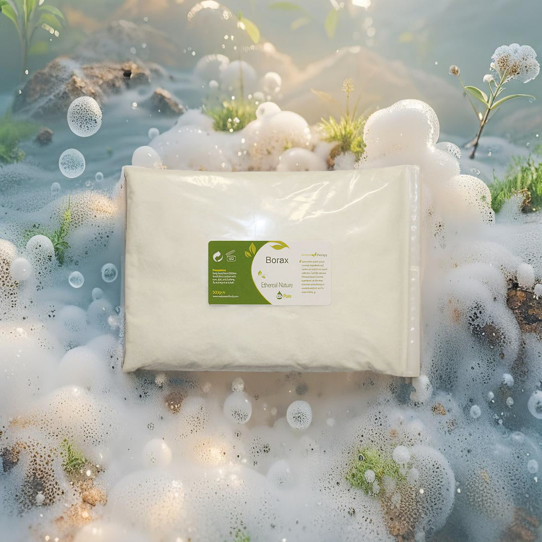 Borax powder for cosmetic and household use – DIY soaps, creams and natural cleaners