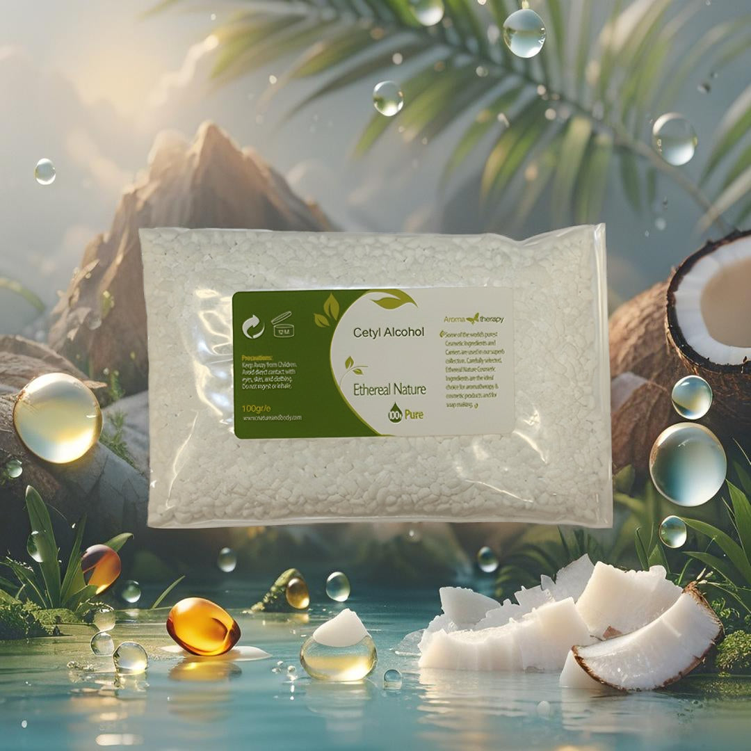 Cetyl Alcohol – Φυτικό Κετυλικό Αλκοόλ για Καλλυντικά.
