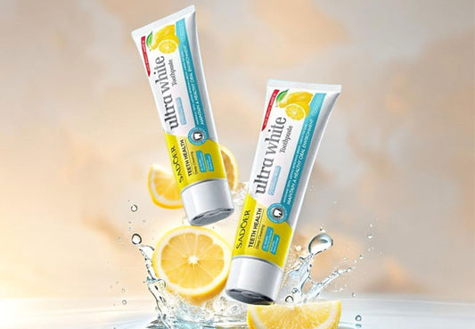 CITRUS LEMON Ultra White Toothpaste – Φυσική Λάμψη & Δροσιά Λεμονιού!.