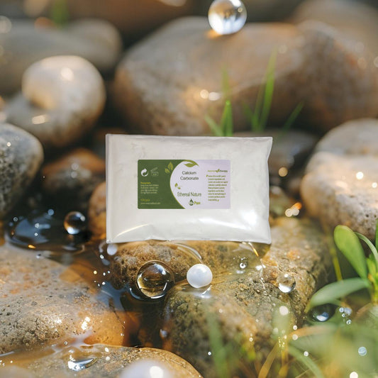 Calcium Carbonate – Natural white mineral for cosmetics, masks & powders