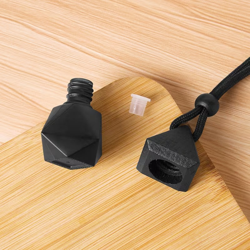 Μαύρος Ματ Διαχυτής Αιθέριων Ελαίων Αυτοκινήτου - OiloHerb