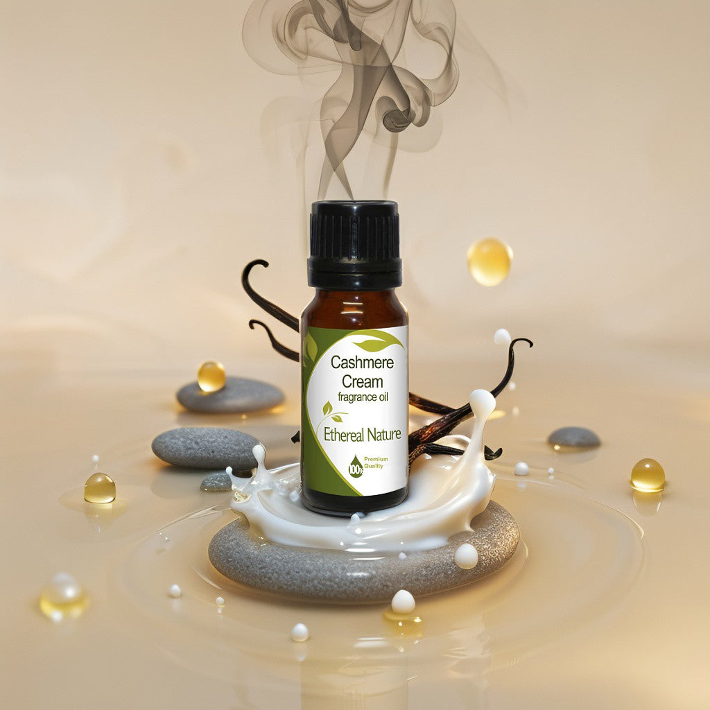 Cashmere Cream Fragrance Oil – Cream and Cashmere Scent for Cosmetics and Candles