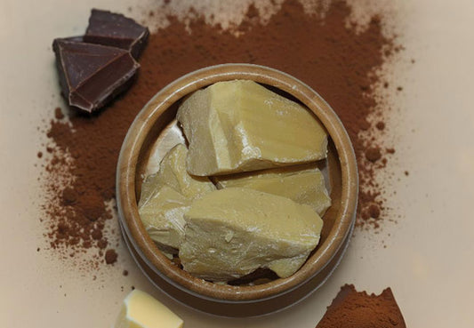 Pure herbal cocoa butter for skin hydration and hair care