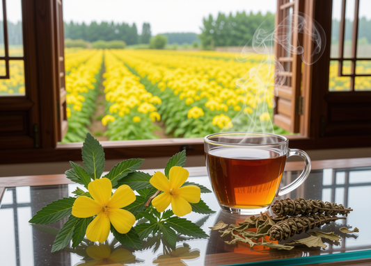 Damiana dried leaves Turnera diffusa herb