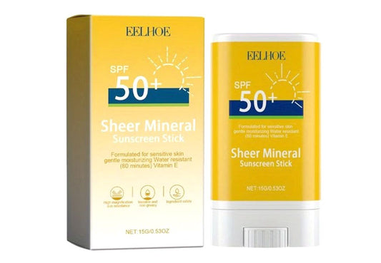 SPF Stick Χωρίς Χημικά | Sheer Mineral Προστασία Προσώπου