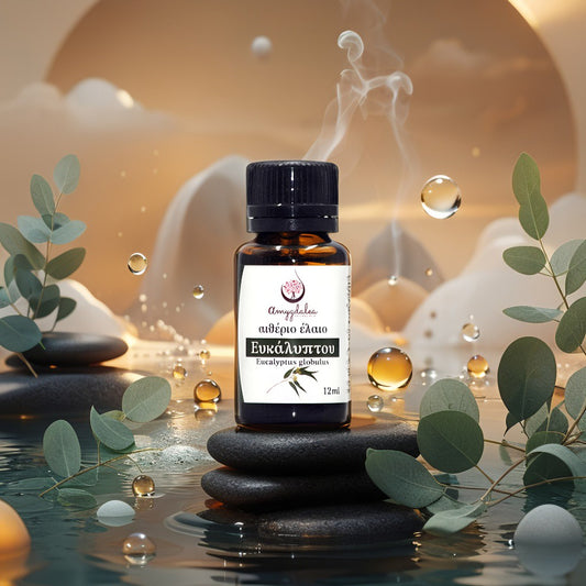 Greek Eucalyptus Essential Oil – refreshing eucalyptus aroma for skincare and wellness
