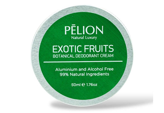 Exotic Fruits P for Pelion – Natural Deodorant Cream with Tropical Scent