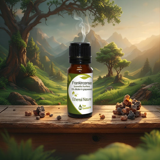 Λιβάνι 5% σε Σταφυλέλαιο - Αίσθηση Ευεξίας και Ανανέωσης