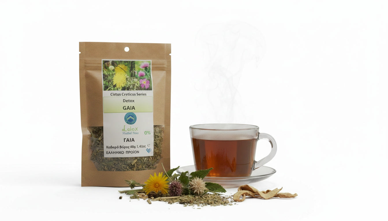 Γαία Detox Βοτανικό Μείγμα - Φυσική Αποτοξίνωση & Επανεκκίνηση Οργανισμού - OiloHerb