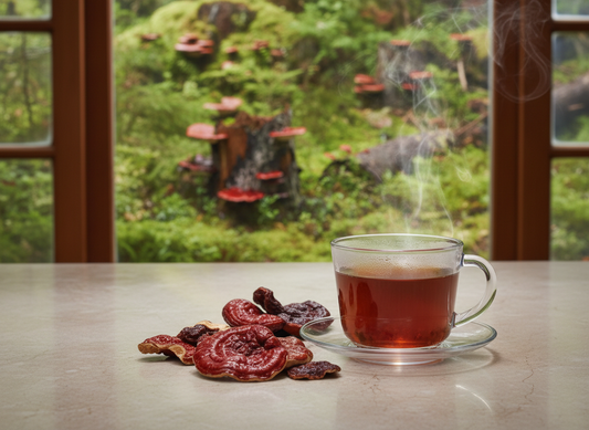 Ganoderma Lucidum powder - Reishi mushroom herbal wellness powder