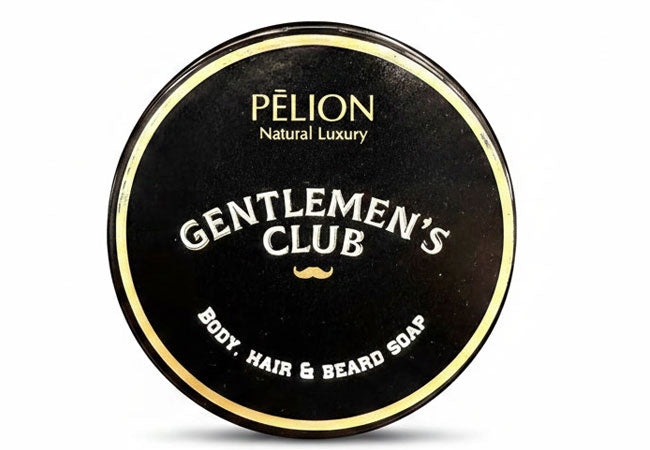 Gentlemen’s Club natural soap for men’s face body hair and beard