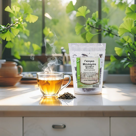 Organic Ginkgo Biloba by Health Trade – Natural Memory & Energy Booster