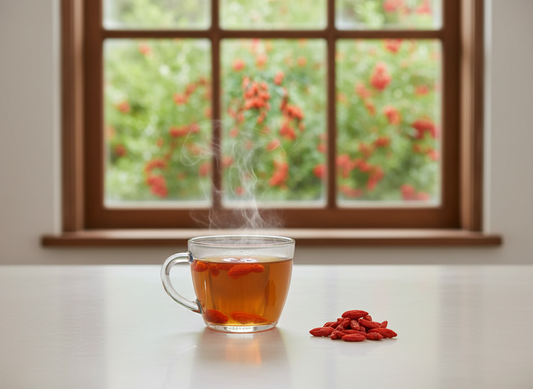 Goji Berry superfood dried Lycium barbarum red berries