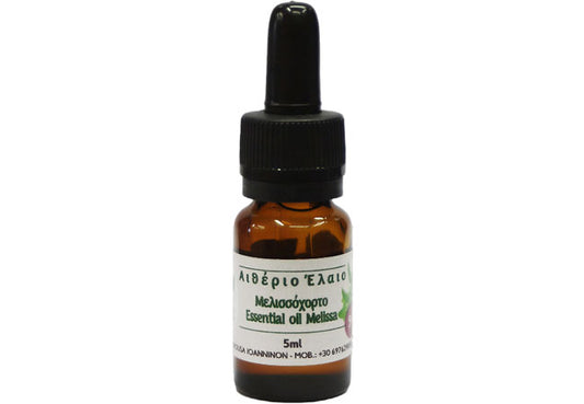 Greek Lemon Balm (Melissa officinalis) 5% in Almond Oil – Natural care & relaxation