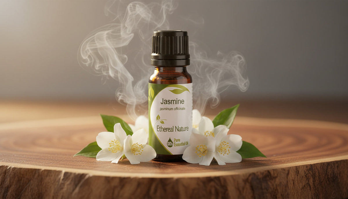 100% Pure Jasmine Essential Oil Jasminum officinale for Aromatherapy and Luxury Skincare