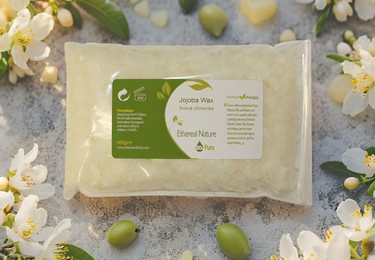 Oiloherb Jojoba Wax – Ideal for Moisturizing & Vegan Cosmetics