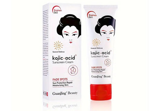 Sunscreen Cream with Kojic Acid – Protection & Whitening