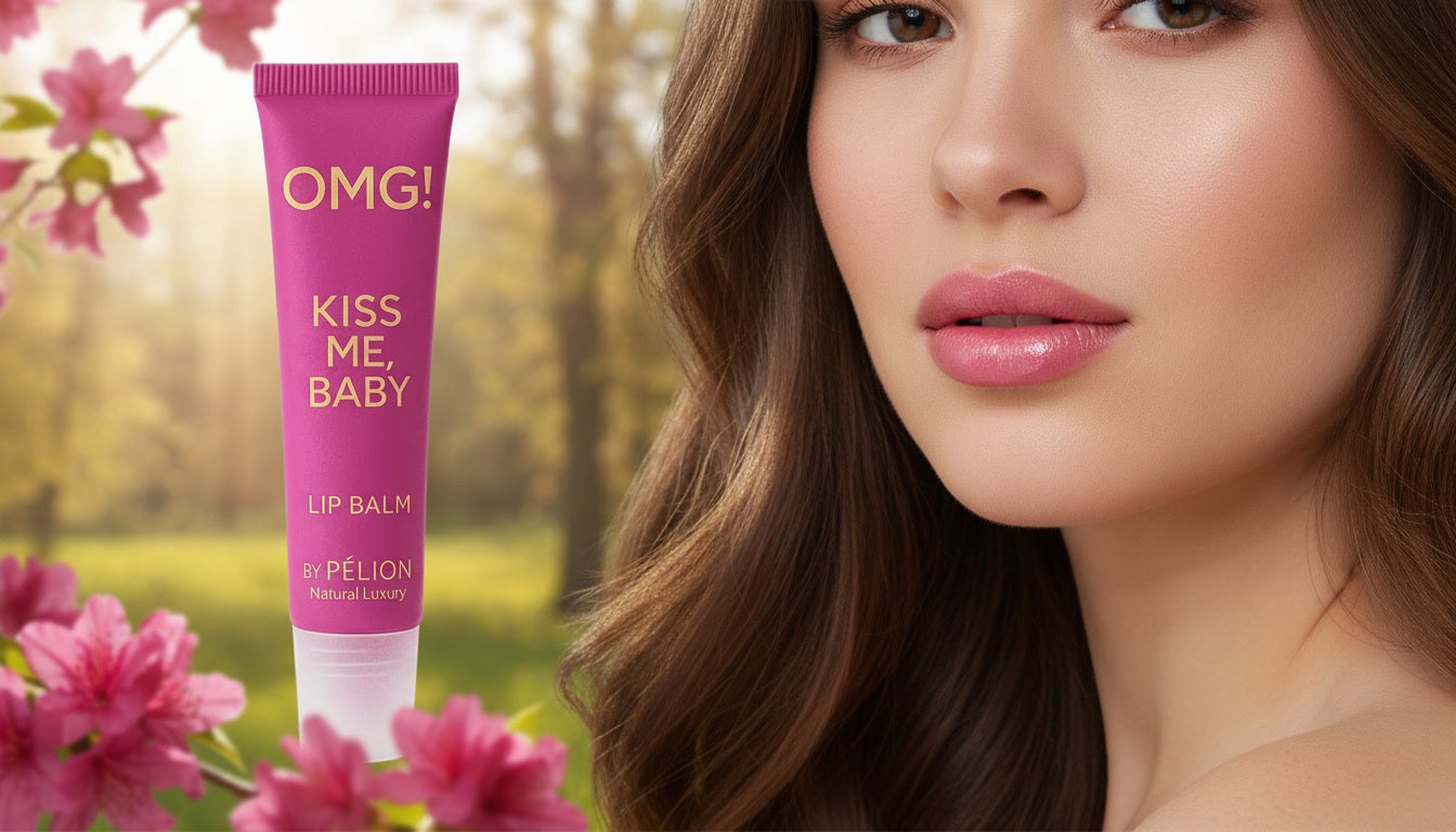 OMG Kiss Me Baby natural lip balm with hyaluronic acid and castor oil