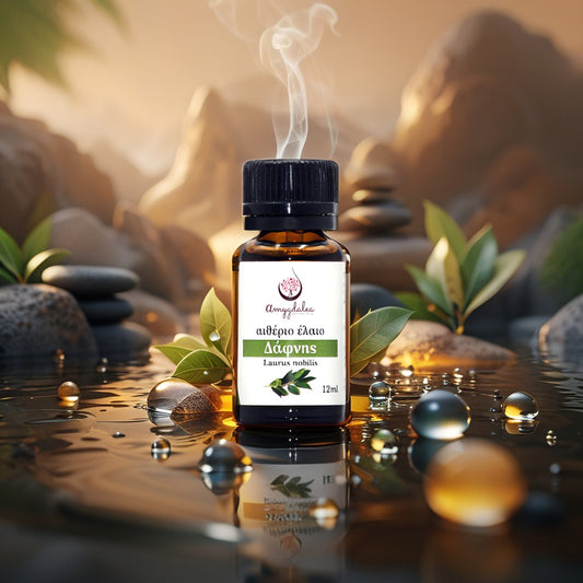 Greek Laurel Essential Oil – revitalizing bay laurel scent for cosmetics