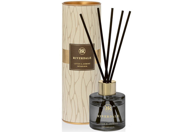 Lotus & Jasmine Fragrance Sticks - Luxury Reed Diffuser