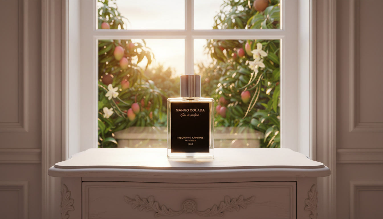 Mango Colada Eau De Parfum mango coconut Madagascar vanilla perfume