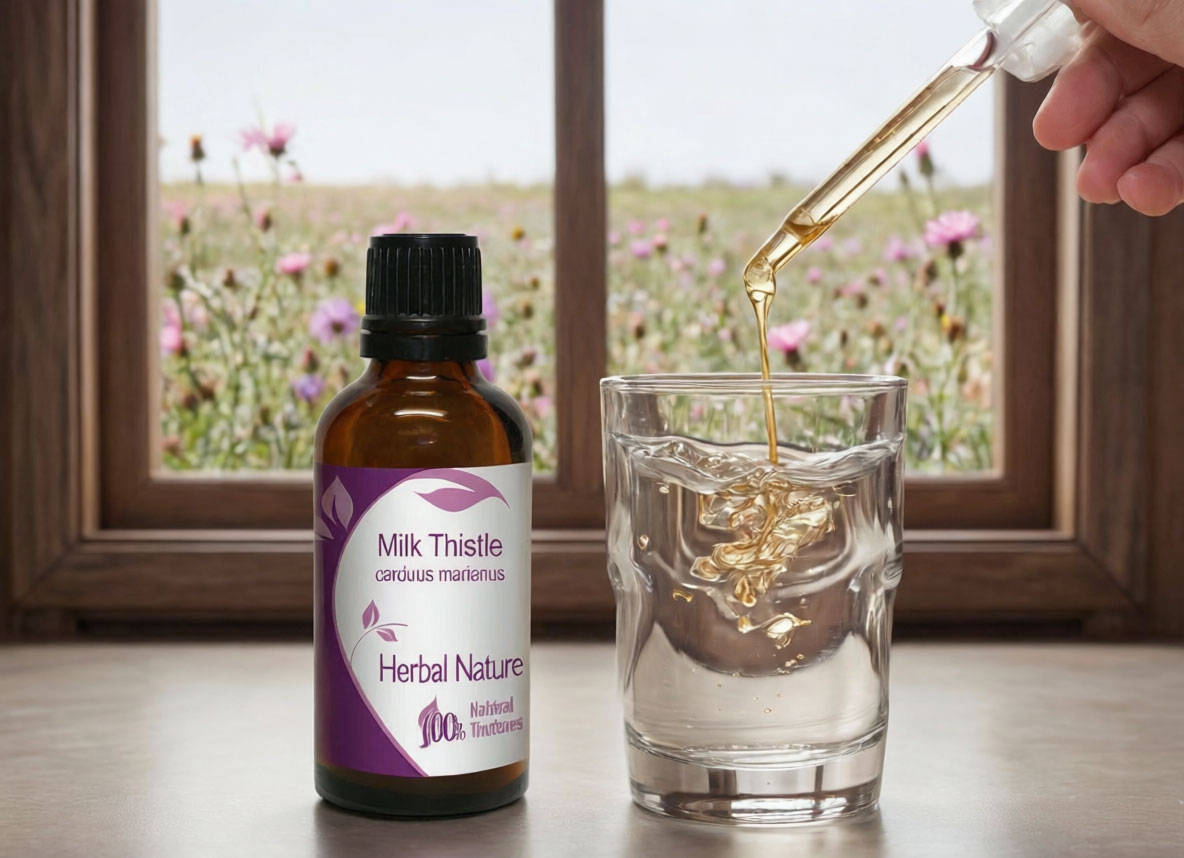 Βάμμα Γαϊδουράγκαθου (Milk Thistle) - Φυσική Υποστήριξη για το Ήπαρ - OiloHerb