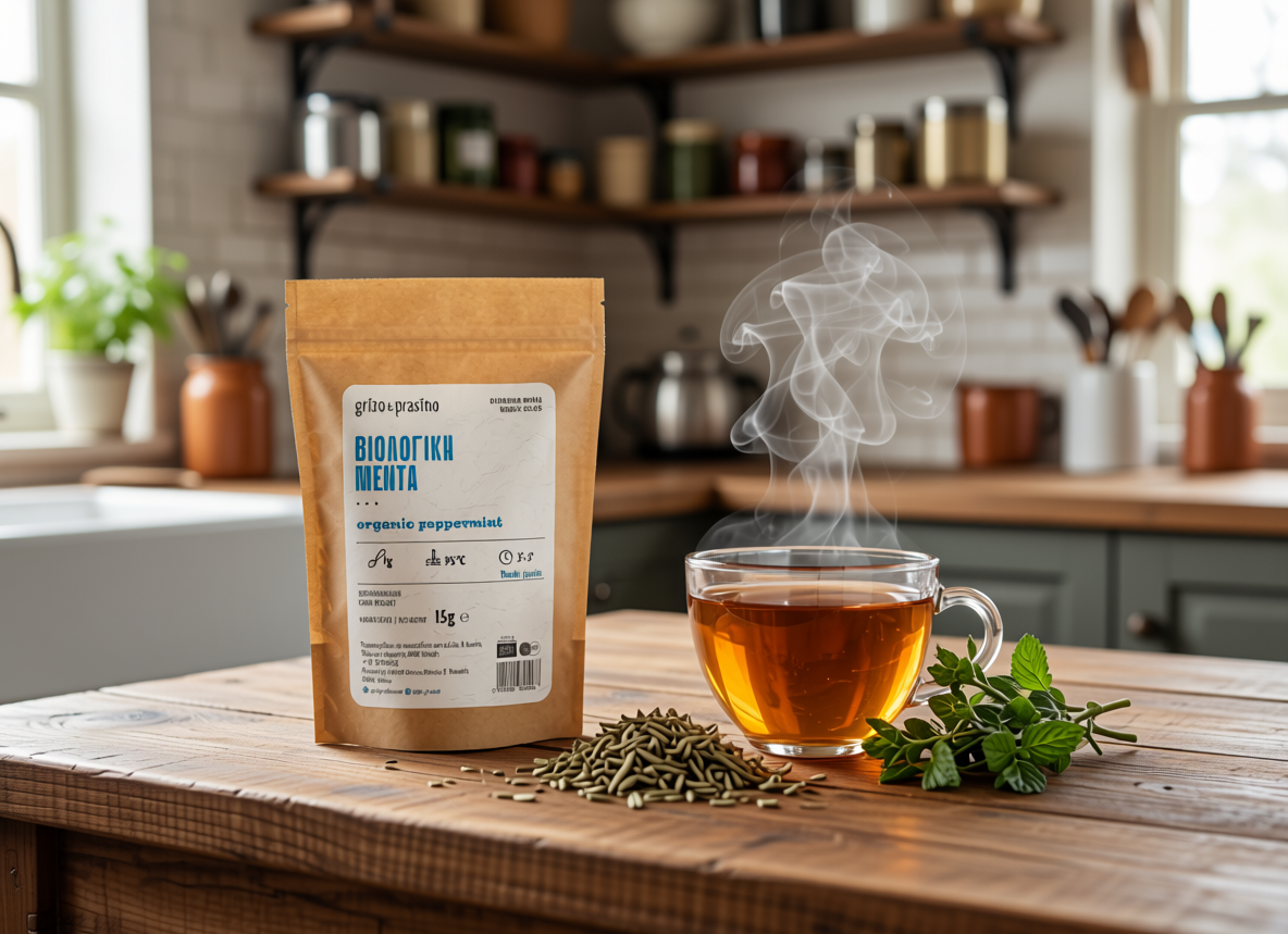 Μέντα Βιολογική (Mentha piperita) - Φυσική Ανακούφιση & Δροσιά - OiloHerb