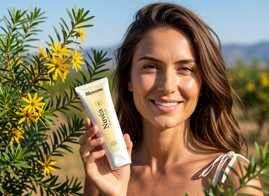 NUVEA SPF50 face and body sunscreen cream fragrance free