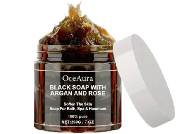 OceAura Black Soap: Το Μυστικό της Μαροκινής Λάμψης.