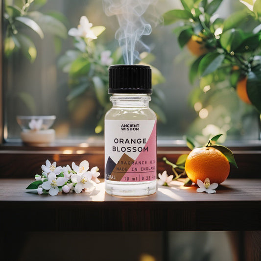 Orange Blossom Home Fragrance Ancient Wisdom – Floral citrus home aroma oil