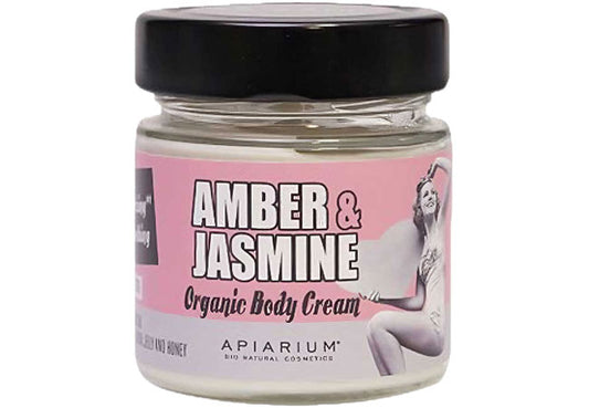 Amber & Jasmine Organic Body Cream Apiarium – Hydration & radiance with natural extracts