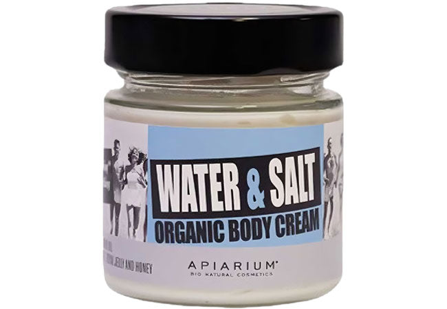 Water & Salt Organic Body Cream Apiarium – Natural hydration and summer freshness with shea butter, honey & aloe