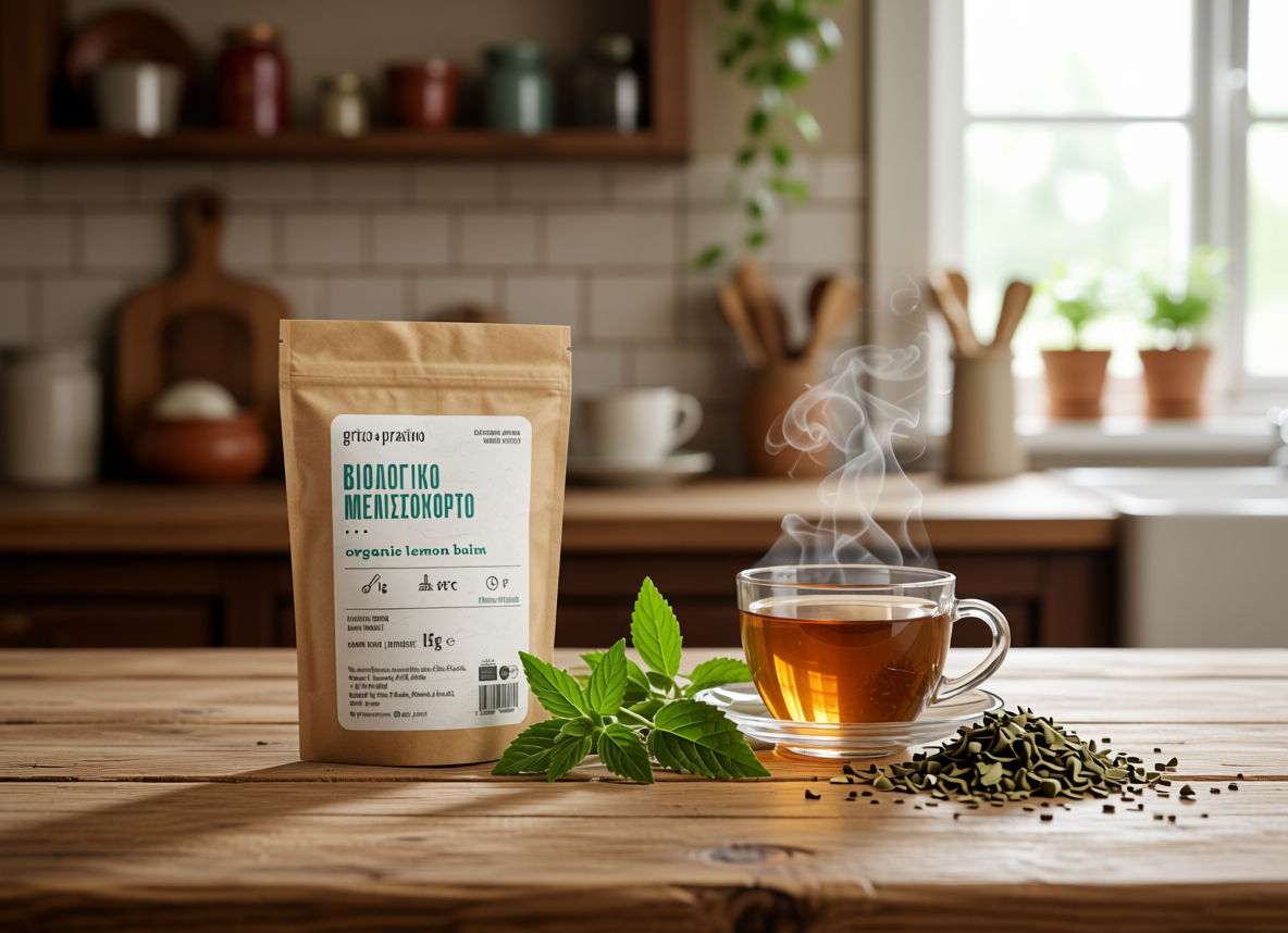 Μελισσόχορτο Βιολογικό (Melissa officinalis) - Φυσική Ηρεμία & Υποστήριξη Πέψης - OiloHerb
