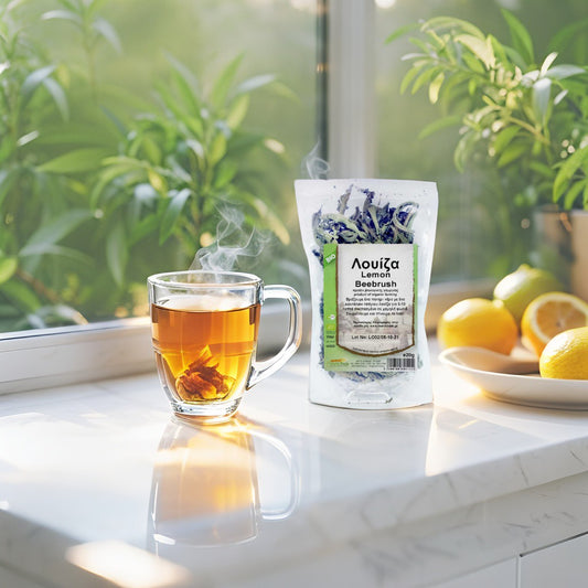 Organic Lemon Beebrush – Dried herb tea for relaxation and digestion