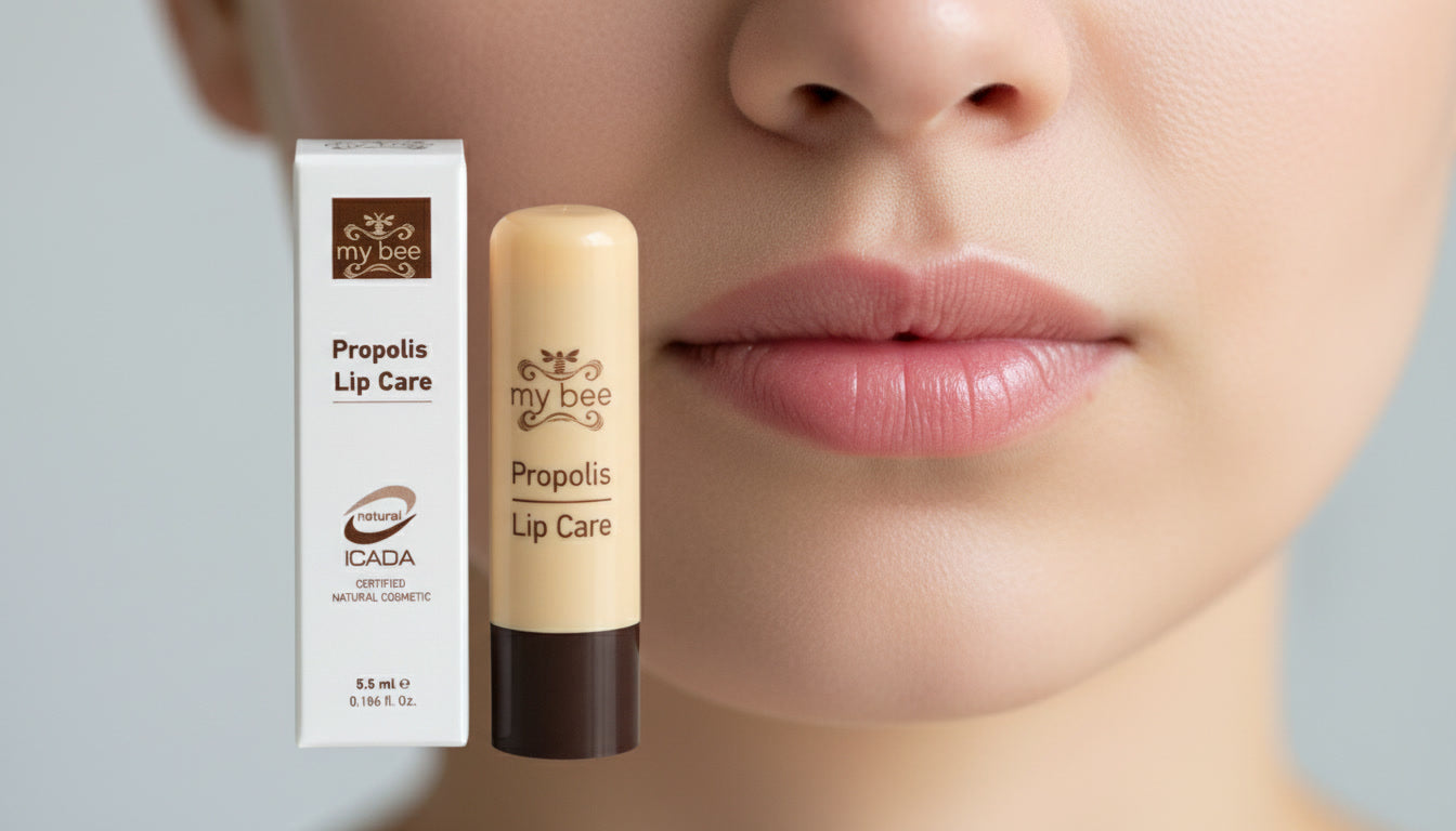 Propolis lipcare natural lip balm with honey and beeswax