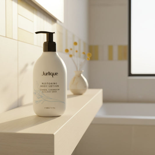 Restoring Body Lotion with Lemon, Geranium, Avocado & Macadamia