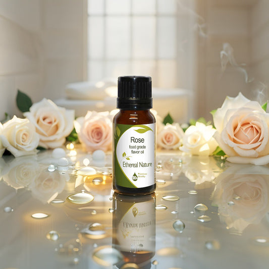Rose Flavor Oil – romantic rose scent for beauty products