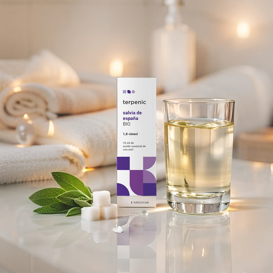 Organic Spanish Sage Essential Oil for Oral Use