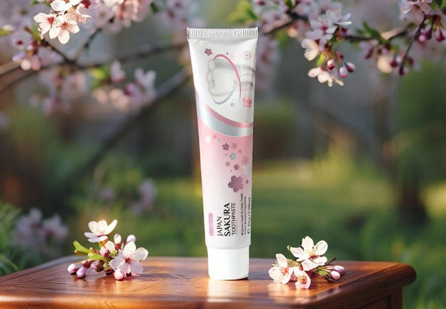 Sakura Toothpaste – Η Τέχνη της Φροντίδας με Άνθη Κερασιάς.